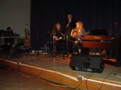 perfroming at cd release concert